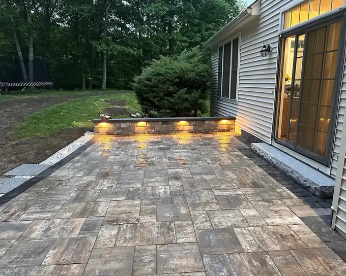 Paver Patios in Massachusetts by Br Construction Corp