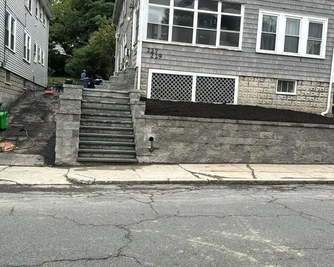 Retaining Walls in Massachusetts by Br Construction Corp