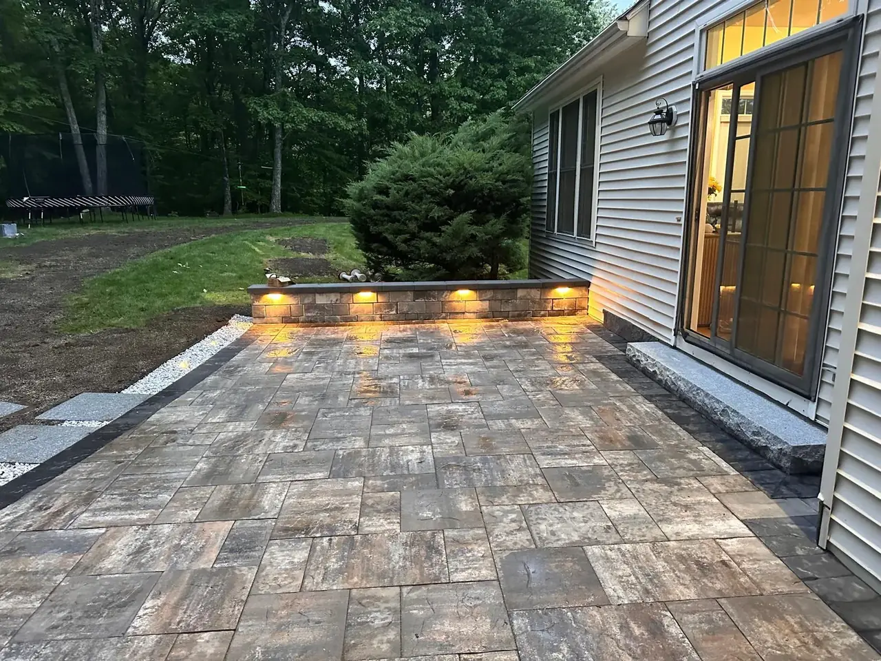 Paver Patios in Massachusetts by Br Construction Corp
