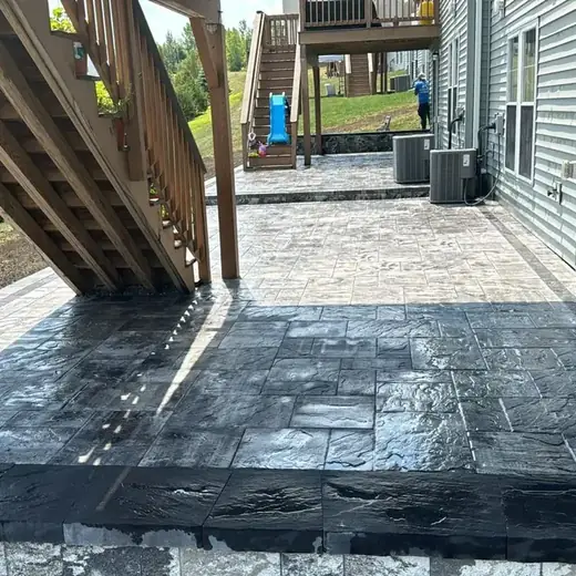 Paver Patios project by Br Construction Corp