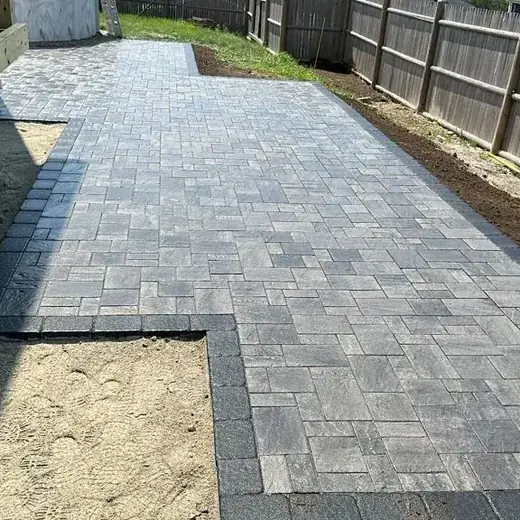 Paver Patios project by Br Construction Corp