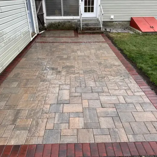 Paver Patios project by Br Construction Corp