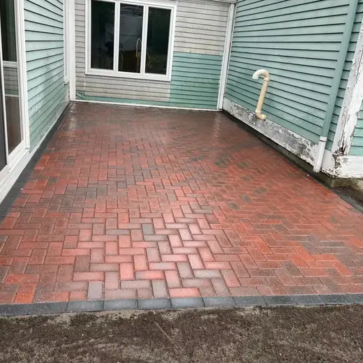 Paver Patios project by Br Construction Corp