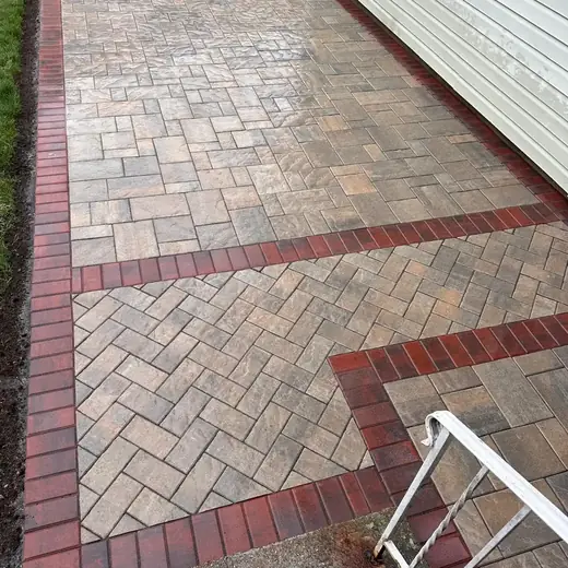 Paver Patios project by Br Construction Corp