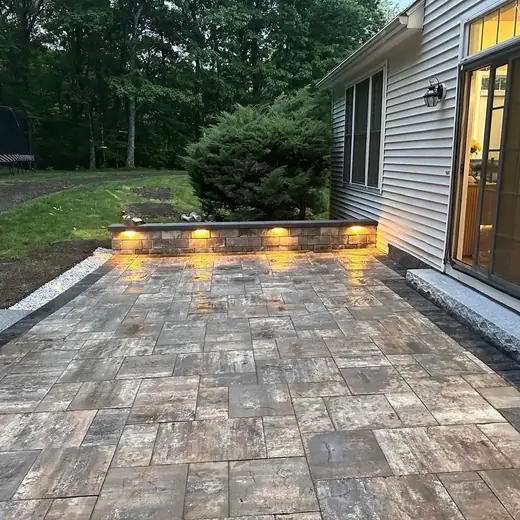 Paver Patios project by Br Construction Corp